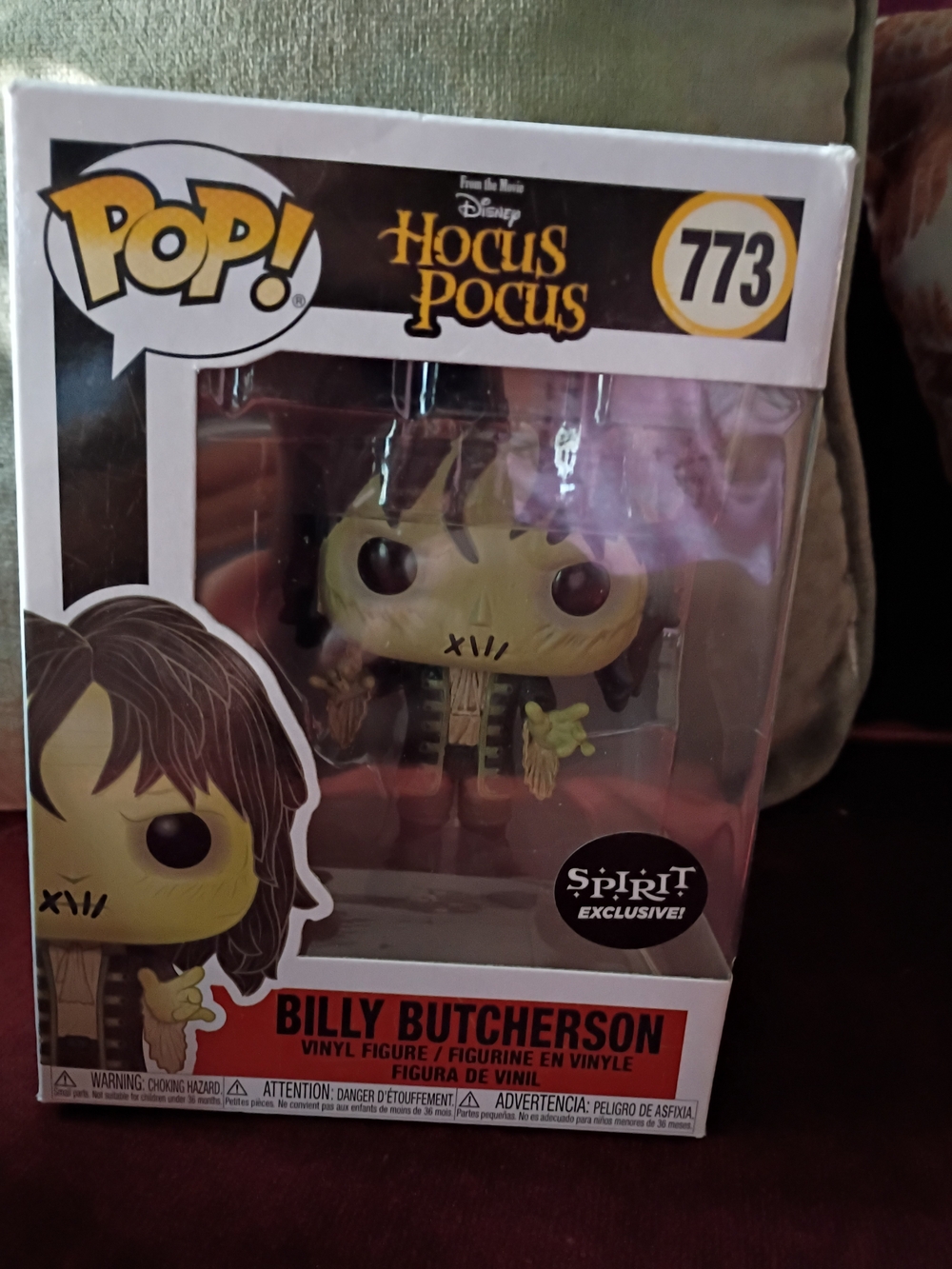 Hocus Pocus Funko Pop Billy Butcherson 773
